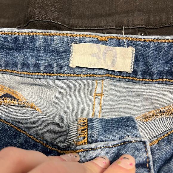 Free People Jeans size 30 We The Free Riley Seamed Skinny x Revolve - Picture 10 of 10